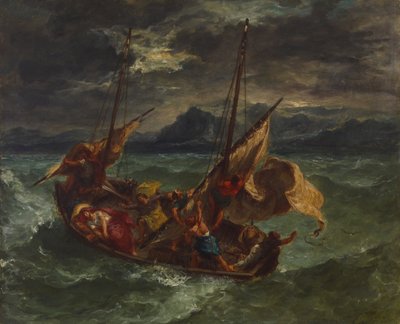 Christ on the Sea of Galilee by Ferdinand Victor Eugene Delacroix